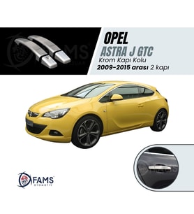 Opel Astra J Gtc Krom Kapı Kolu 2009-2015 Arası 2 Kapı P. Çelik