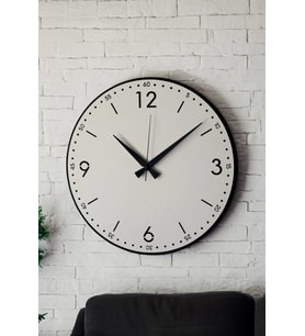 MODERN AHŞAP DUVAR SAATİ SAĞLAM **ÇOK ŞIK** ve BİRARADA..NO:44