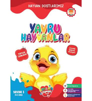 Hayvan Dostlarımız - Yavru Hayvanlar Seviye 3 (4-5 Yaş)