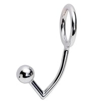 Fastieshop Penis Halkalı Çelik  Plug (Metal)