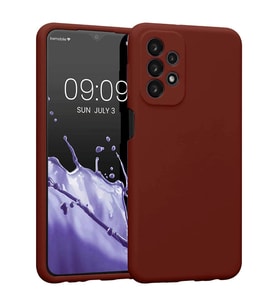 Samsung Galaxy A23 4g Kılıf First Silikon - Bordo