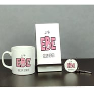 Ebe Üçlü Set (Kupa + Telefon Standı + Anahtarlık) 001