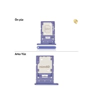 Samsung Galaxy A54 Sim İç Yuvası Çiftli Çiftli sim yuvası ikili sim tepsisi çiftli sim aparatı dual sim çekmecesi