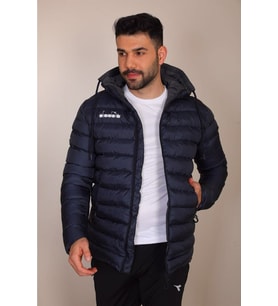 Diadora Asos  - Erkek Lacivert Şişme Mont - AsosLacivert