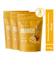 TheLifeCo Freeze Dried - Dondurularak Kurutulmuş Mango 3'lü Paket