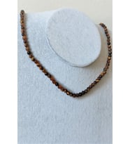 4 MM KAPLANGÖZÜ DOĞALTAŞ KOLYE