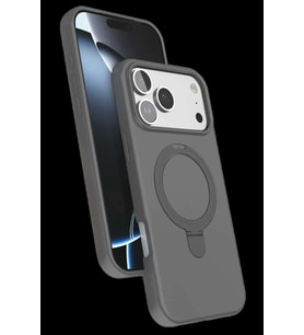 iPhone 17 Pro Regal Magsafe Standlı Kapak - Titan Gri