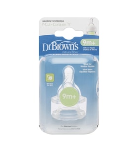 Dr Brown's Dar Ağız Y Kesim 2Li Silikon Biberon Emziği