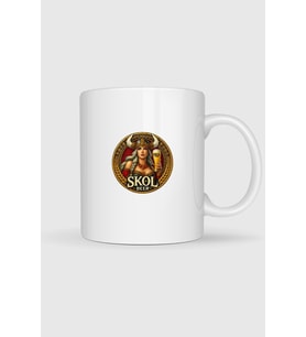 Skol Beer Baskılı Kupa Bardak