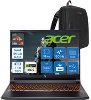 Acer Nitro V 16S Aı Amd Ryzen™ 7 260 96GB Ddr5 4tb SSD 8GB/RTX5070 95W 16"qhd+ 2560X1600 180Hz IPS Freedos Gaming Bilgisayar. NHQYYEY001F30+ZETTAÇANTA
