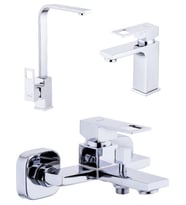 Penta LOYA SERİSİ BANYO BATARYASI, LAVABO ve EVİYE BATARYASI 444444
