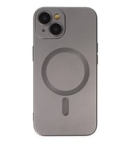 iPhone 14 Plus Kılıf Moshi Lens Magneticsafe Silikon - Füme