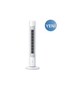 Philips 5000 Serisi CX5535/00 Kule Tipi Fanlı Beyaz Vantilatör (Siyah)