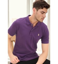 T9561 DEWBERRY ERKEK TSHIRT-MOR