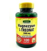 Vitapol Magnezyum L-Treonat 2000 Mg 100 Vegan Kapsül (Renksiz)
