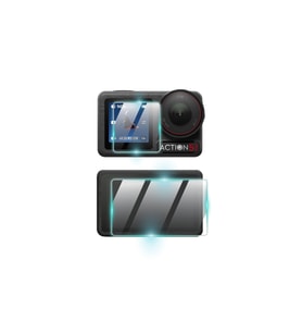 DJI Osmo Action 5 Pro için IPG Kamera için IPG ProActive Ekran Koruyucu (2 Adet Büyük, 1 Küçük Ekran)