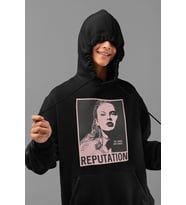 Oh Cause She Is Dead Yazılı Unisex Oversize Taylor Swift Hoodie