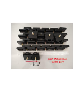 Saat Mekanizması 22 Mm Şaft (10 Adet)