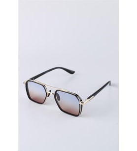 La Viva Altın UV400 Koruma Unisex Güneş Gözlüğü G25LV3311R03 (Sarı)
