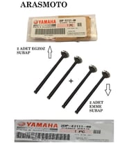 Nmax 125 - 150 Subap Takımı 4 Adet Orjinal (Emme Ve Egzoz 4 Sibop ) _Supermoto (Renksiz)