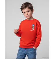LCW Kids Kırmızı Sonic Baskılı Erkek Çocuk Sweatshirt