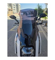 MOTOCAM Dofern JDF 250 T Ön Cam 2024-2026 Model 60cm Siyah Renkli 4mm UZUN