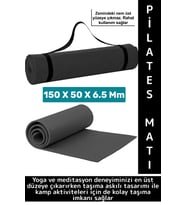 Taşıma Askılı Konforlu Su Geçirmez Kaymaz Pilates Aerobik Fitness Çadır Zemin Yer Minderi Kamp Matı