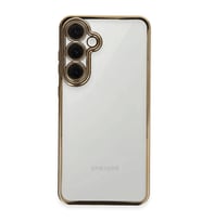 Samsung Galaxy S24 Fe Kılıf Razer Lensli Silikon - Gold