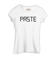 Paste Beyaz Kadın Tshirt