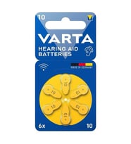 Varta 10 Numara Kulaklık İşitme Cihazı Pili (6 Lı Paket)