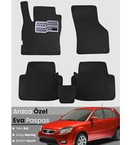 KİA RİO HATCHBACK (2005-2011) Uyumlu EVA Paspas Tam Set–Araca Özel,Kolay Montaj,Su Geçirmez
