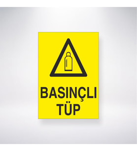 Basınçlı Tüp 21x28 Arkası Yapışkanlı Levha