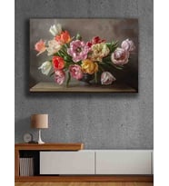 Koç stüdyo Modern tasarım kanvas tablo 50x70 (Çok Renkli)
