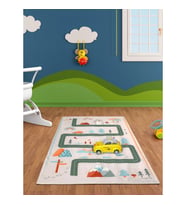 Safemom Snow Oyun Matı 90x145 Cm Beyaz