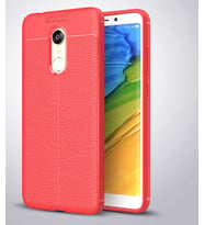Lexroo Xiaomi Redmi 5 Kılıf Niss Silikon Kılıf - Kırmızı