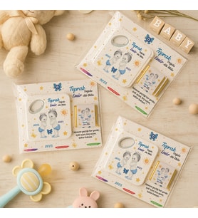 Abi Erkek Kardeş Temalı Kare Açacak Magnet