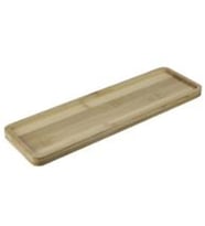 BAMBOO DİKDÖRTGEN SUNUMLUK 34*10*1.5CM