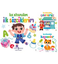İlk Kitaplığım Hayvanlar + Çevremiz + İlk Sözcüklerim