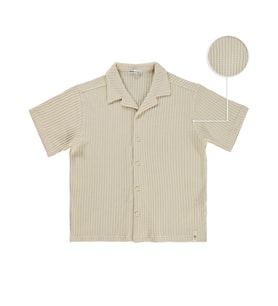 Civil Boys Basic Waffle 6-9 Yaş Gömlek - Yeşil