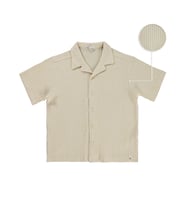 Civil Boys Basic Waffle 6-9 Yaş Gömlek - Yeşil