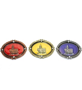 İstanbul Temalı Metal Magnet