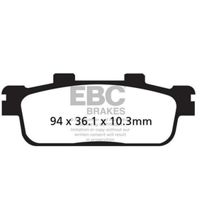 Ebc Fren Balatası SFA427 X-Max 400 Sym Joymax Gts250İ Evo Daelim S3 HD 200İ Evo S Evo i 286