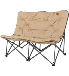 Kingcamp Lemon Lux Double Ultra Konforlu Çift Kişilik Kamp Sandalyesi Khaki