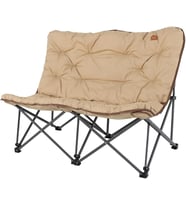 Kingcamp Lemon Lux Double Ultra Konforlu Çift Kişilik Kamp Sandalyesi Khaki