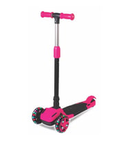 Cool Wheels Tulpar 3 Tekerlekli Işıklı Katlanır Scooter (Pembe)