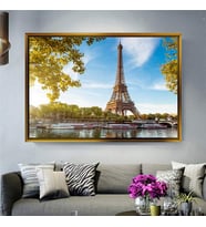 Altın Çerçeveli dekoratif tablo l432 (Gold)
