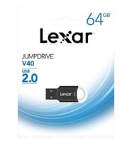 Lexar Jumpdrive V40 64 GB USB 2.0 Flash Bellek (Siyah)