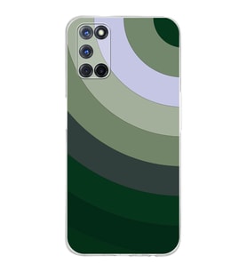 PrintiFy Oppo A52 Uyumlu Kamera Korumalı Renk Cümbüşü C Tasarımlı Şeffaf Silikon Kılıf