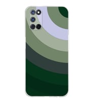 PrintiFy Oppo A52 Uyumlu Kamera Korumalı Renk Cümbüşü C Tasarımlı Şeffaf Silikon Kılıf