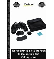 #Dürbün Askeri Tip Profesyonel Net Görüntü Su Geçirmez 8x40 Dürbün El Dürbünü 8 Kat Yaklaştırma